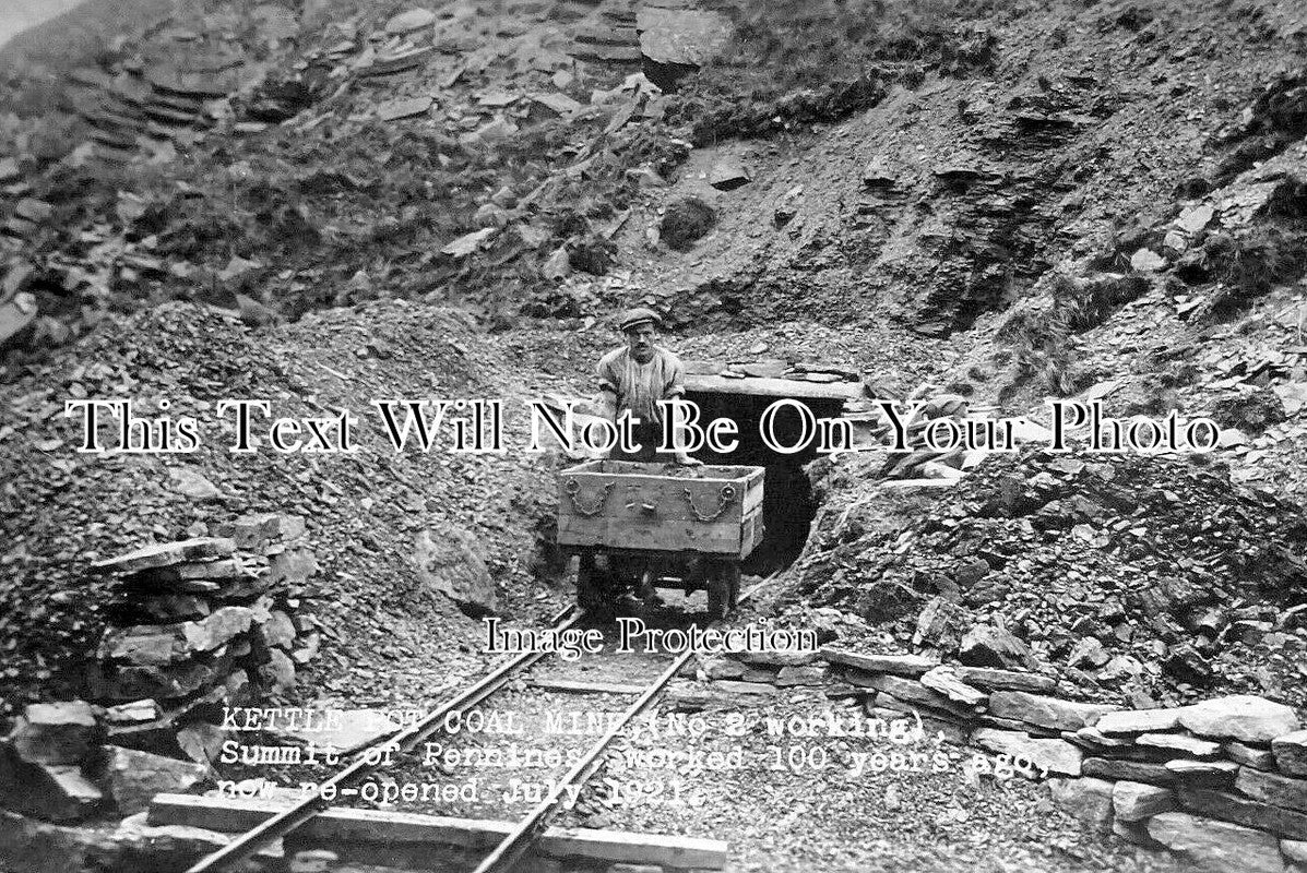 YO 10039 - Kettle Pot Coal Mine, Pennines, Yorkshire Dales 1921