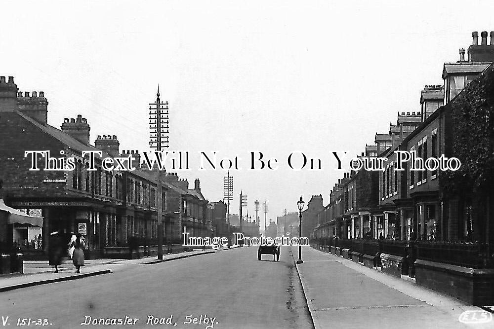 YO 1004 - Doncaster Road, Selby, Yorkshire c1928