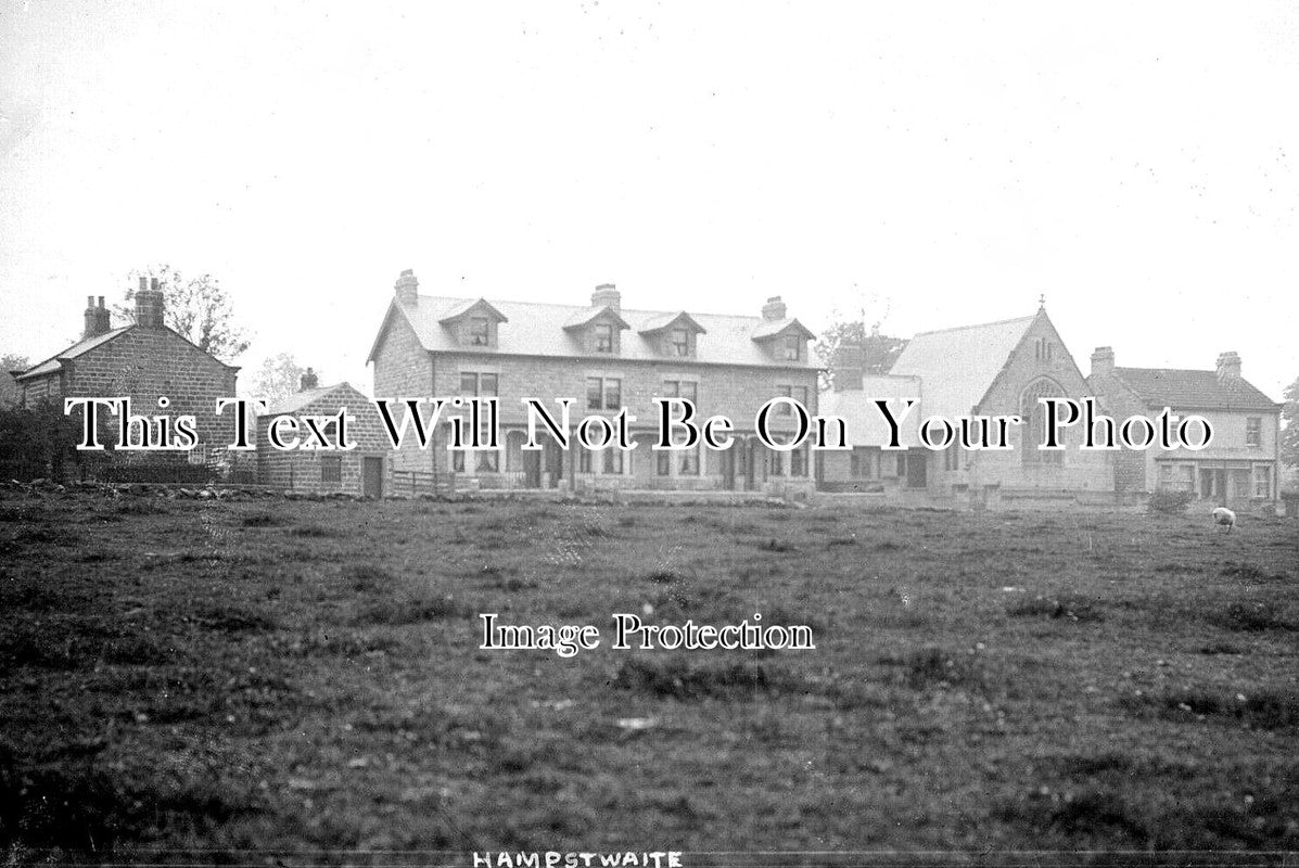 YO 10046 - Hampstwaite, Yorkshire c1918