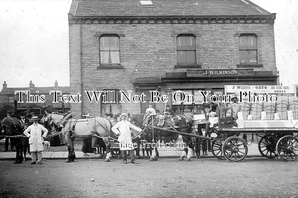 YO 10070 - J Wilkinson Corn Dealer, Shelf, Queensbury, Halifax, Yorkshire