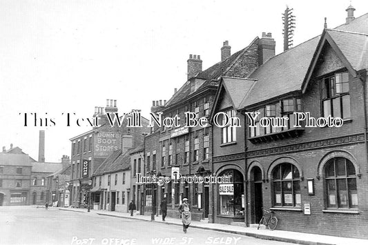YO 10107 - Selby Post Office, Wide Street, Yorkshire