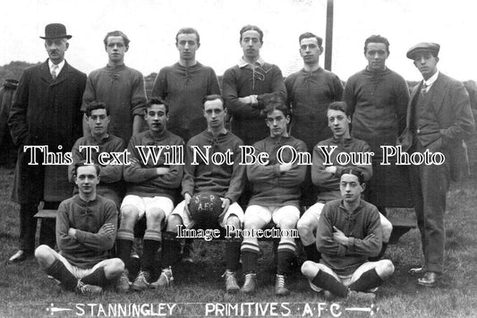 YO 10109 - Stanningley Primitives Football Club Team, Yorkshire