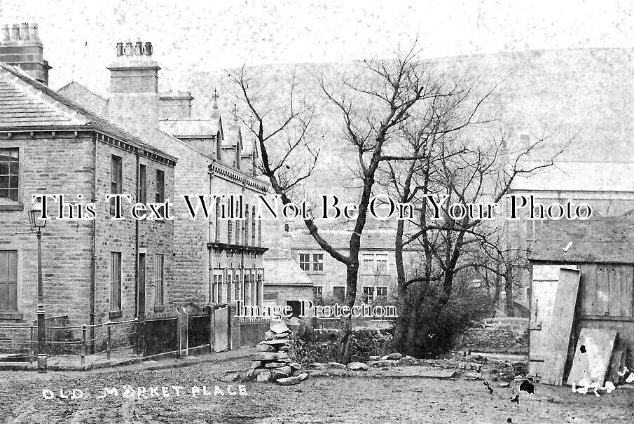 YO 10115 - Old Market Place, Marsden Yorkshire