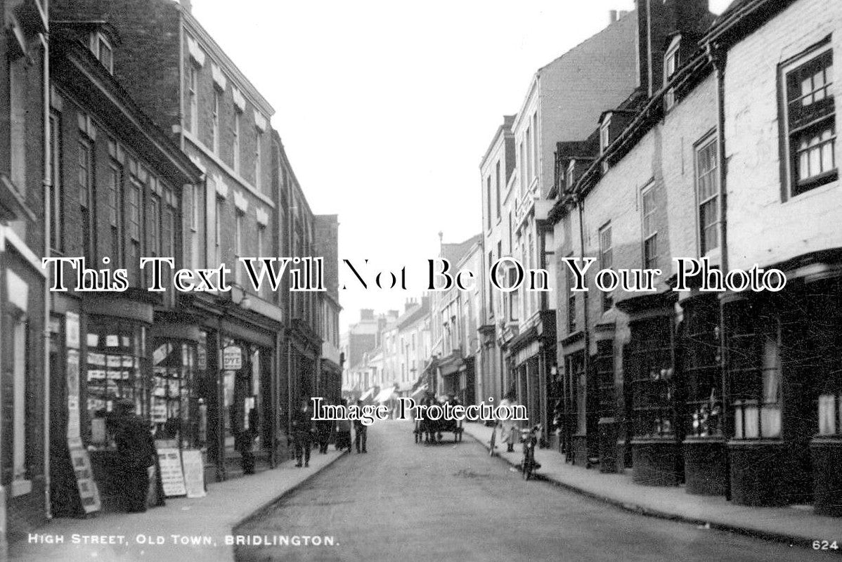 YO 10172 - High Street, Old Town, Bridlington, Yorkshire