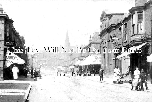 YO 10189 - Broad Street, Rotherham, Yorkshire c1911