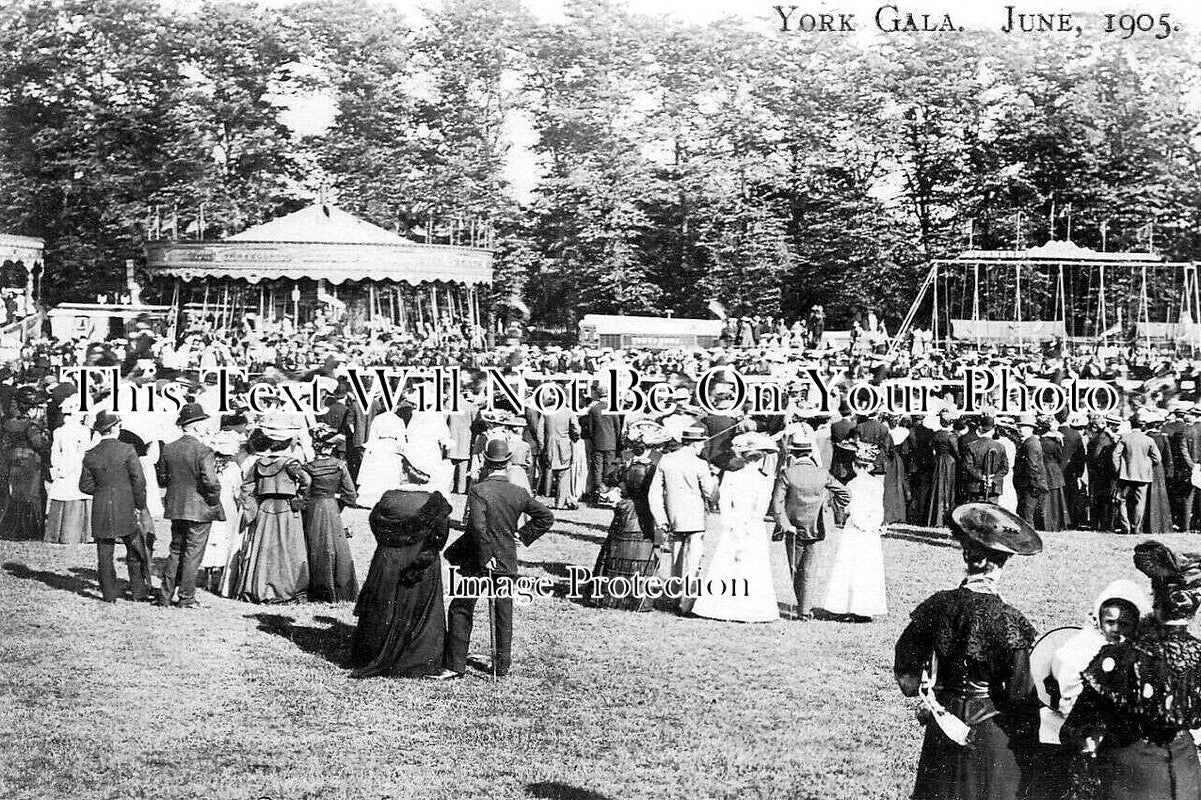 YO 10213 - York Gala, Yorkshire 1905