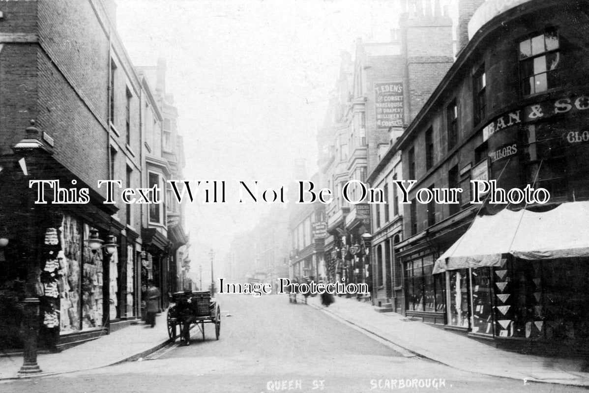 YO 1022 - Queen Street, Scarborough, Yorkshire c1911