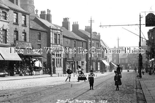YO 10276 - Beast Fair, Pontefract, Yorkshire c1914