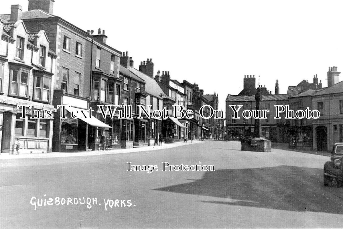 YO 10297 - Market Place, Guisborough, Yorkshire