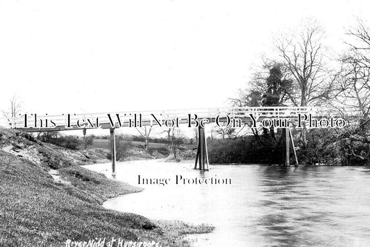 YO 10301 - River Nidd At Hunsingore, Yorkshire c1908
