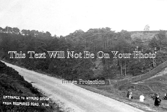 YO 10368 - Entrance To Wyming Brook, Redmires Road, Sheffield, Yorkshire