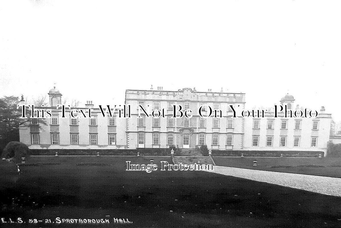 YO 10393 - Sprotborough Hall, Doncaster, Yorkshire c1913