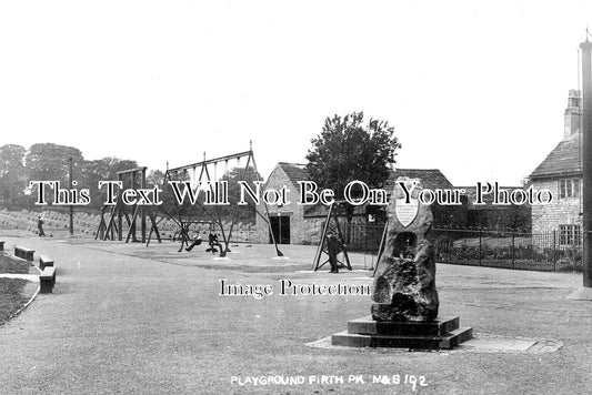 YO 10425 - Playground, Firth Park, Sheffield, Yorkshire