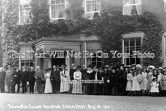 YO 10436 - Hotham House Reception, Yorkshire 1910