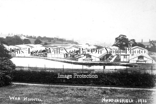YO 10446 - War Hospital, Huddersfield, Yorkshire 1916 WW1