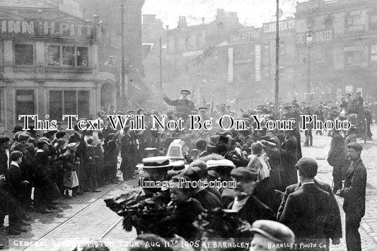 YO 10463 - General Booth Motor Tour, Barnsley, Yorkshire 1905