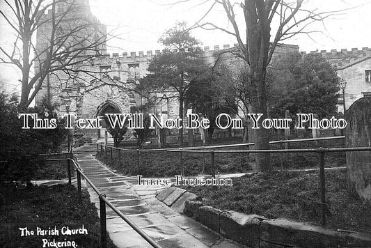 YO 10467 - The Parish Church, Pickering, Yorkshire