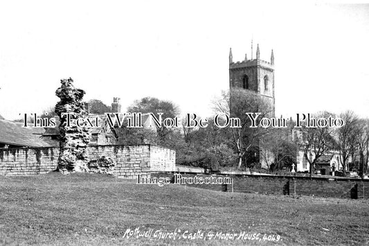 YO 10475 - Rothwell Church, Castle & Manor House, Yorkshire