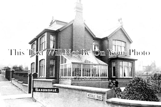YO 10479 - Saxondale, Westville Road, Barnsley, Yorkshire c1905