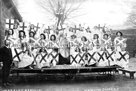 YO 10480 - Wadsley School Concert At Asylum, Sheffield, Yorkshire 1907
