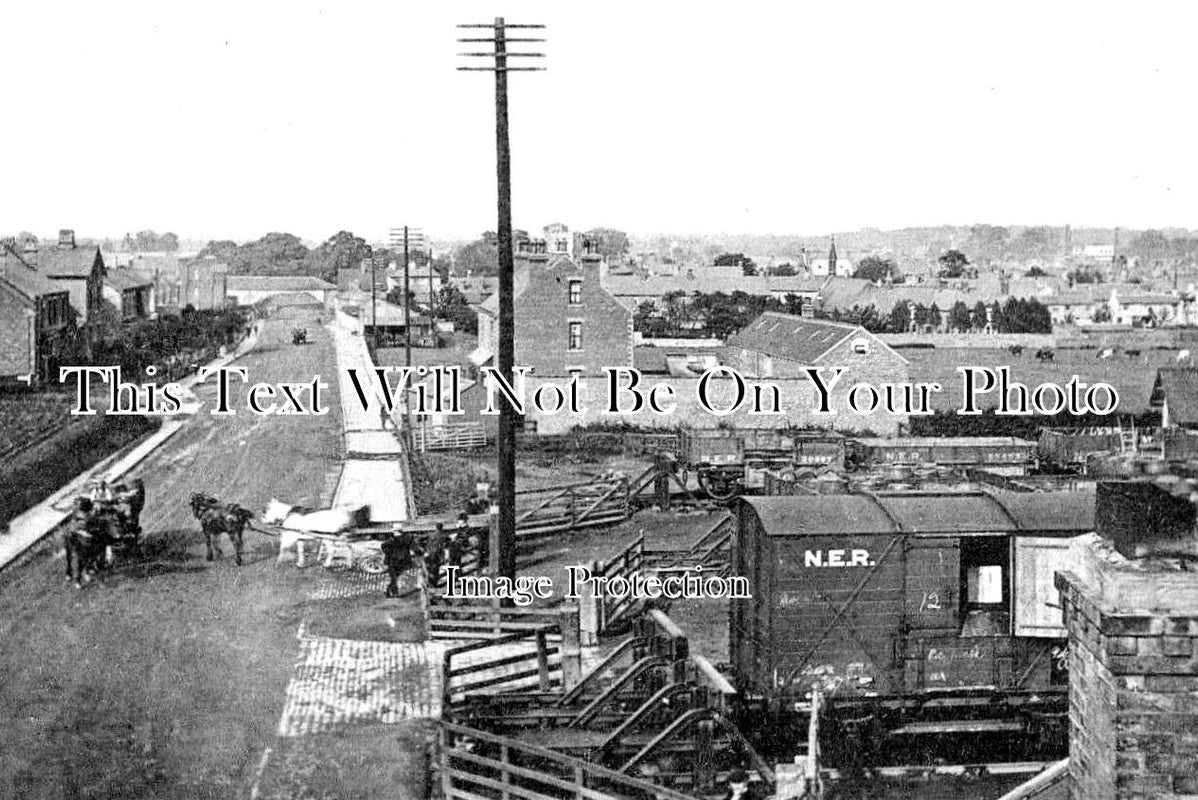 YO 10487 - Tadcaster Railway Scene, Yorkshire