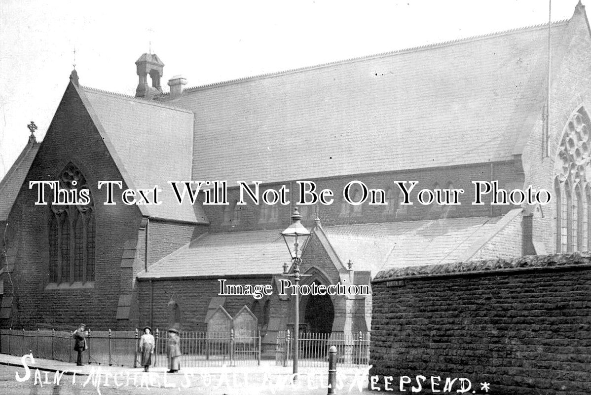 YO 10494 - St Michaels & All Angles Church, Neepsend, Sheffield, Yorkshire