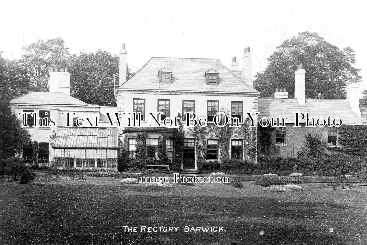YO 10510 - The Rectory, Barwick, Yorkshire c1906