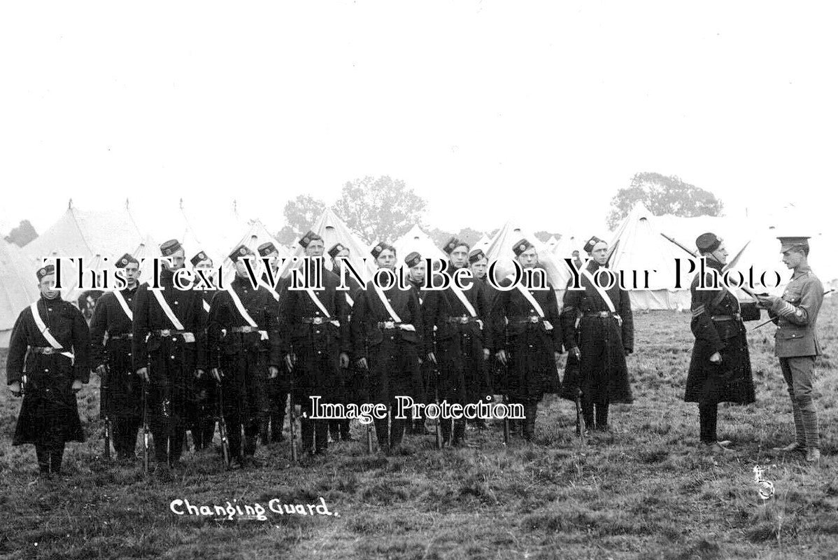 YO 10516 - Changing Guard, Saltburn Boys Brigade Camp, Yorkshire