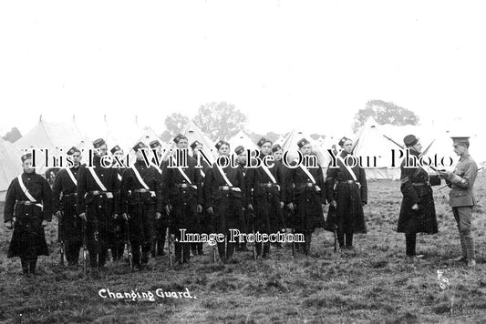YO 10516 - Changing Guard, Saltburn Boys Brigade Camp, Yorkshire