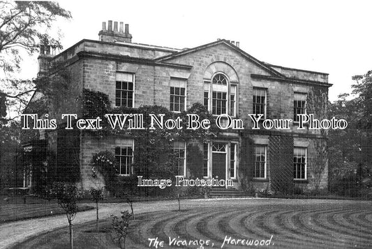 YO 10535 - The Vicarage, Harewood, Yorkshire c1913