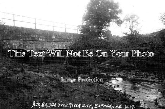 YO 10537 - Ash Bridge Over River Cock, Barwick In Elmete, Yorkshire