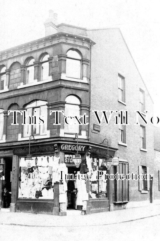 YO 10540 - Gregory Clothes Shop, Attercliffe, Sheffield, Yorkshire