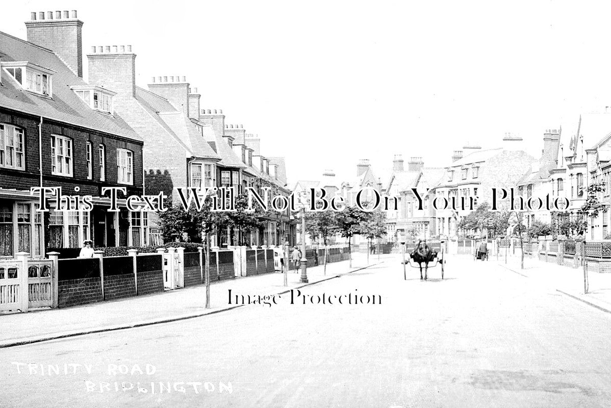 YO 10546 - Trinity Road, Bridlington, Yorkshire c1906