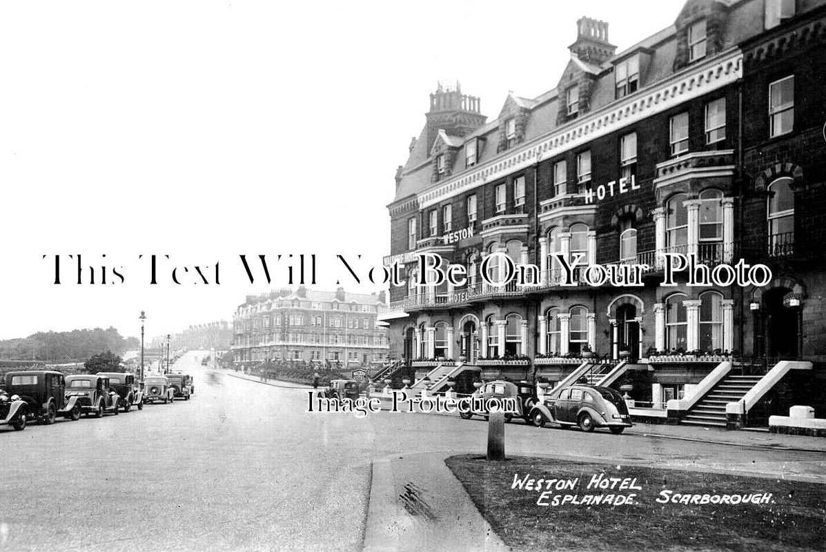 YO 10587 - Weston Hotel, Scarborough, Yorkshire