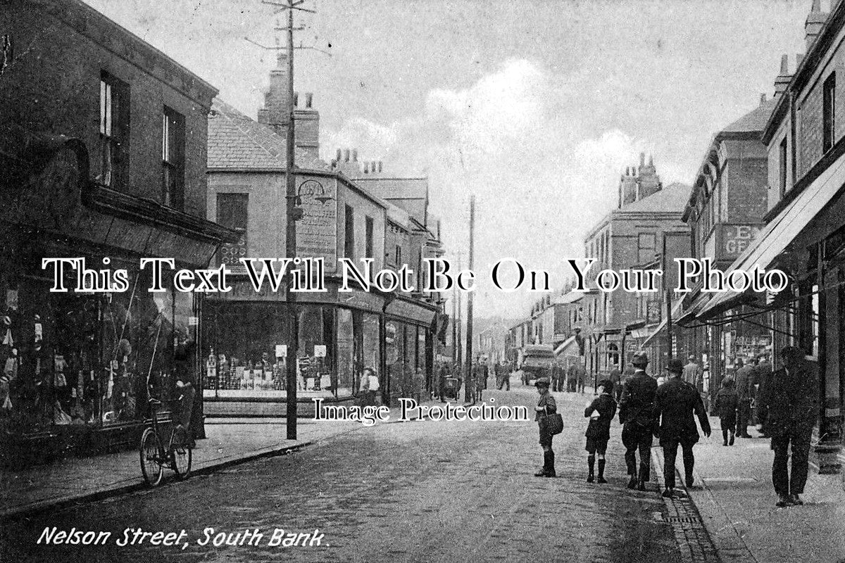 YO 106 - Nelson Street, South Bank, Middlesbrough, Yorkshire c1930