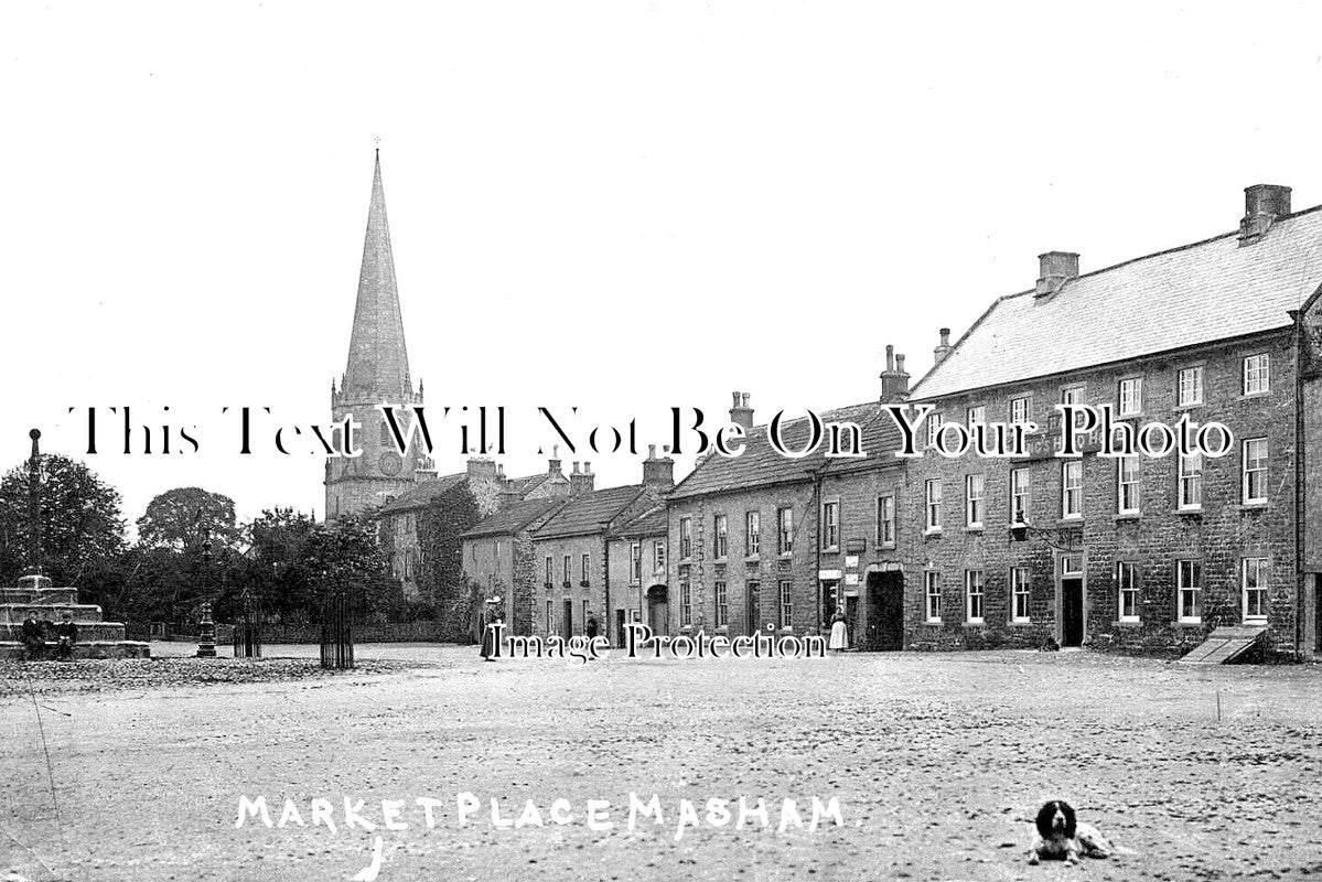 YO 10625 - Market Place, Masham, Yorkshire
