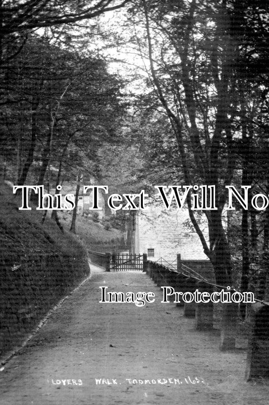YO 10627 - Lovers Walk, Todmorden, Yorkshire