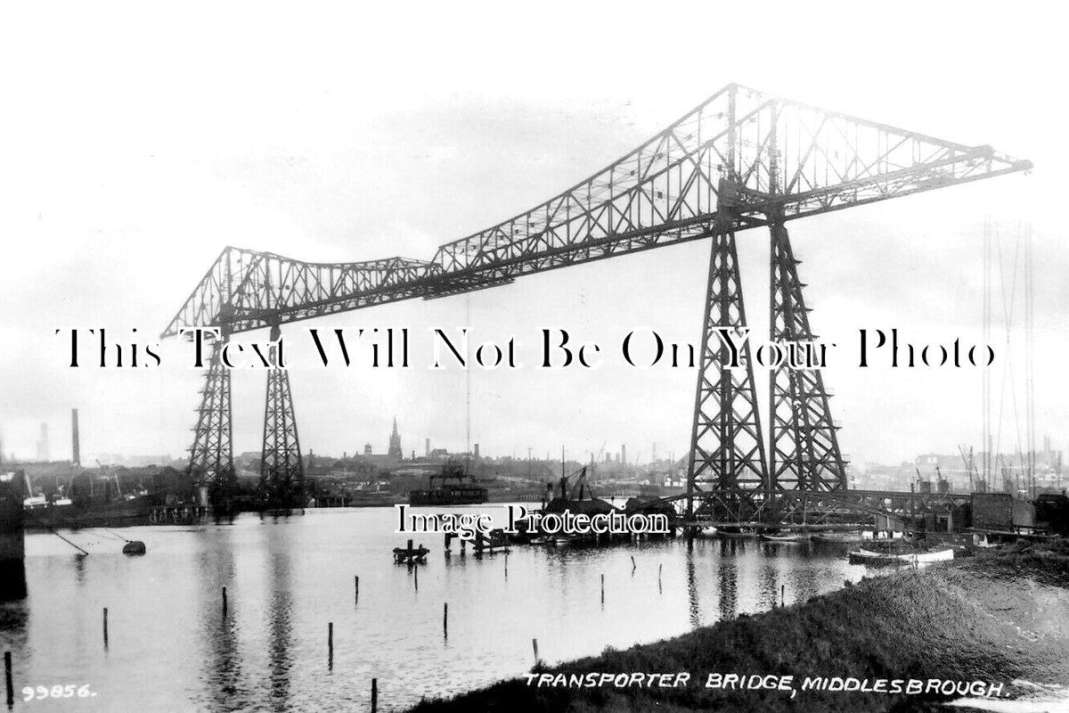 YO 10647 - Transporter Bridge, Middlesbrough, Yorkshire