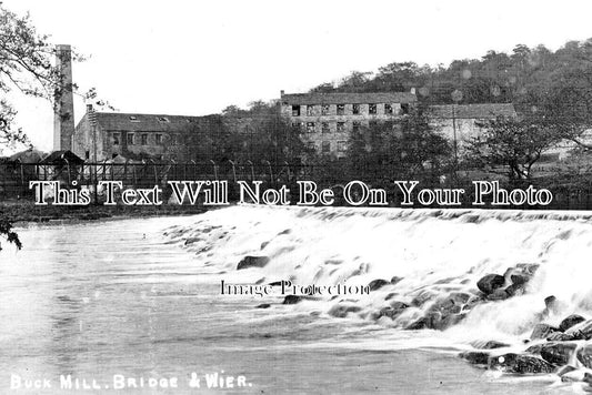 YO 10706 - Buck Mill Bridge & Wier, Yorkshire