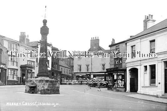 YO 10732 - Market Cross, Guisborough, Yorkshire