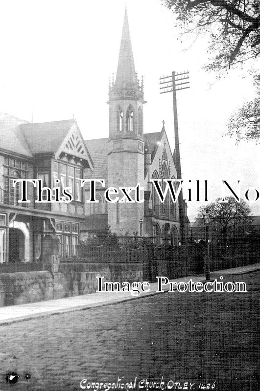 YO 10740 - Otley Congregational Church, Yorkshire