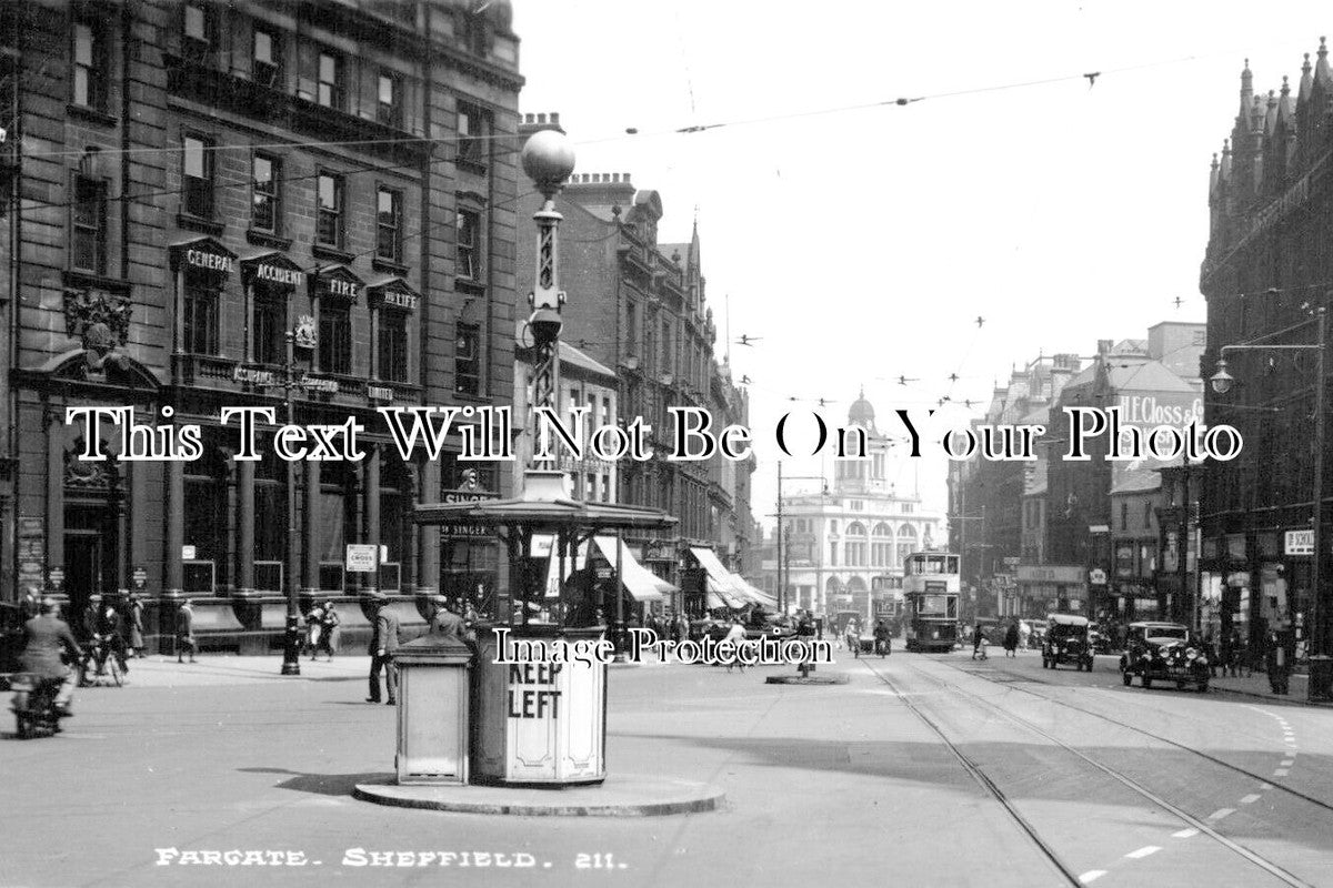 YO 10773 - Fargate, Sheffield, Yorkshire