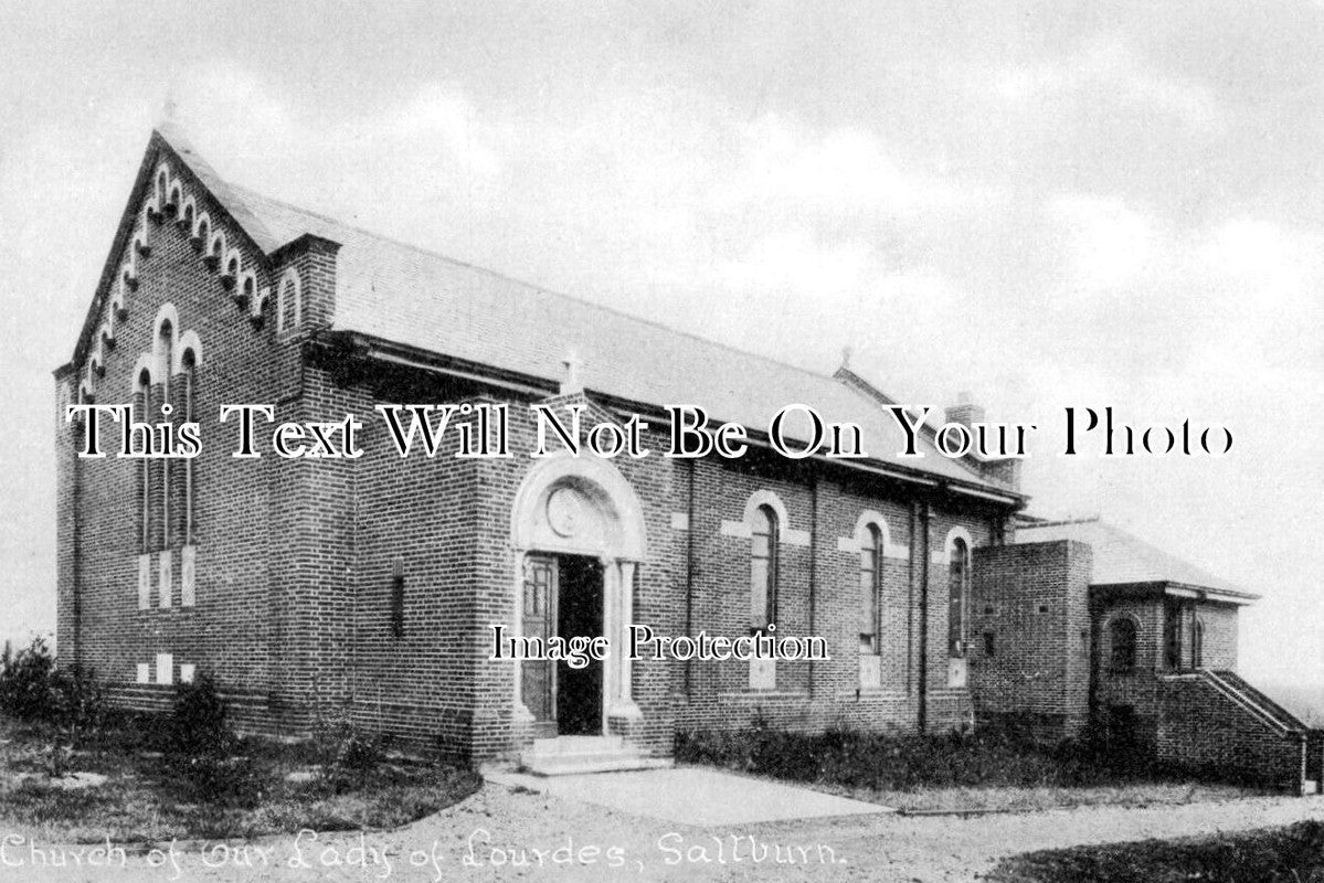 YO 10786 - Church Of Our Lady Of Lourdes, Saltburn, Yorkshire