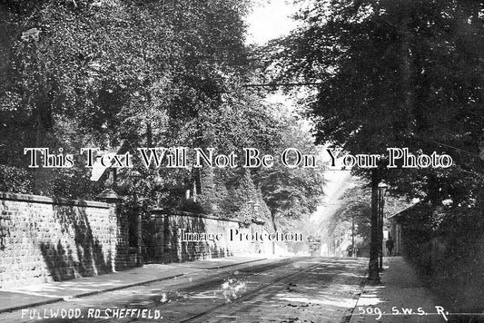 YO 10792 - Fulwood Road, Sheffield, Yorkshire c1906