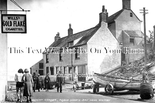 YO 10799 - Quaint Corner, Robin Hood's Bay, Whitby, Yorkshire