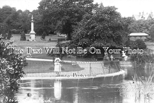 YO 10851 - Devonshire Park, Keighley, Yorkshire c1912