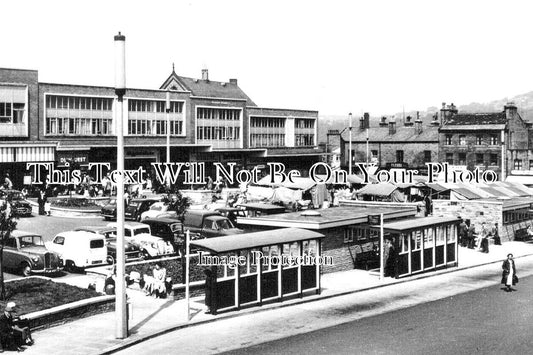 YO 10853 - Market Place, Shipley, Bradford, Yorkshire