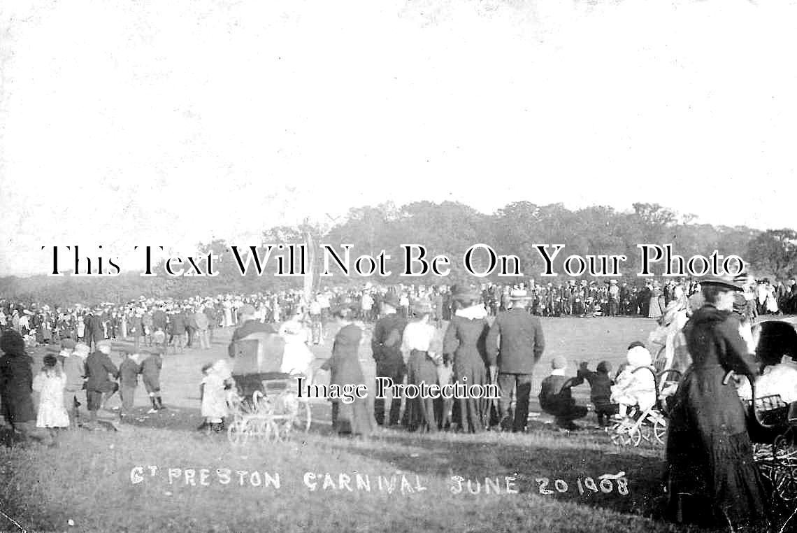 YO 10859 - Great Preston Carnival, Yorkshire 1908