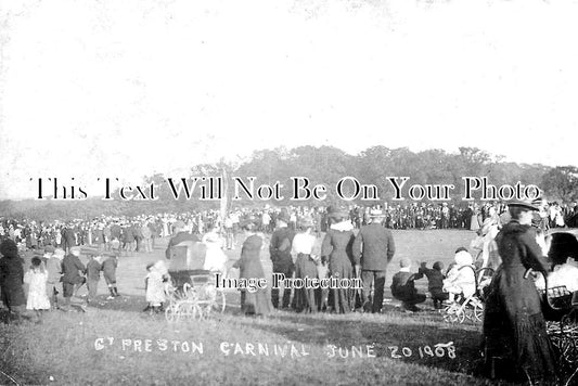 YO 10859 - Great Preston Carnival, Yorkshire 1908