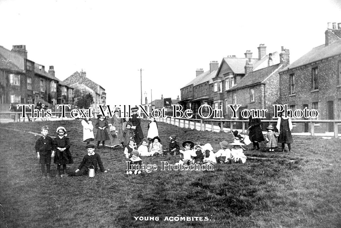 YO 10876 - Young Acombites, Acomb, Yorkshire c1912